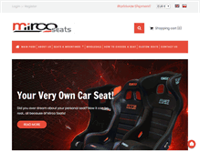 Tablet Screenshot of mircoseats.com